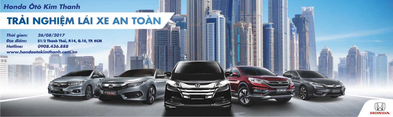 Trải nghiệm kỹ thuật lái xe ô tô an toàn cùng Honda Ô Tô Kim Thanh